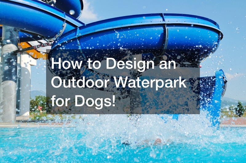 How to Design an Outdoor Waterpark for Dogs!